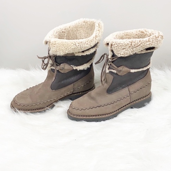 Blondo shearling boots Clearance
